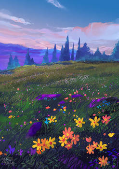 Flower valley