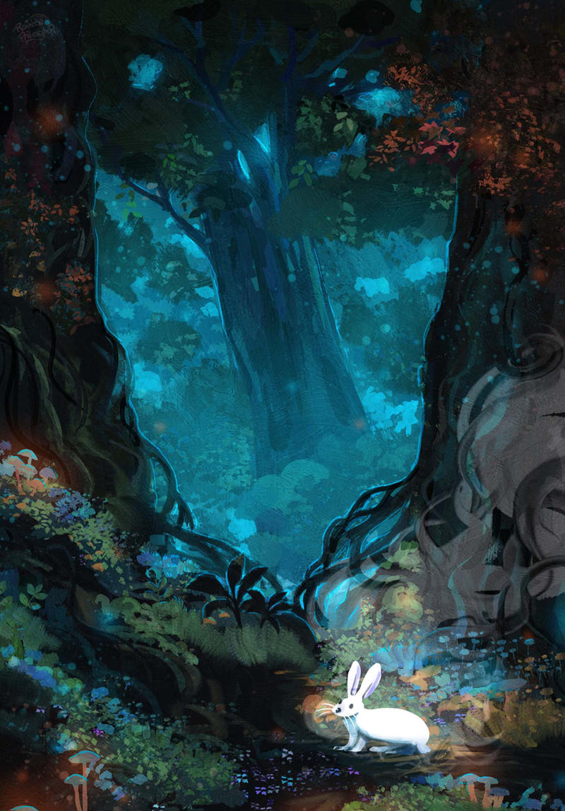 Follow the white rabbit