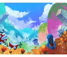 Chocolate mountain my home XD