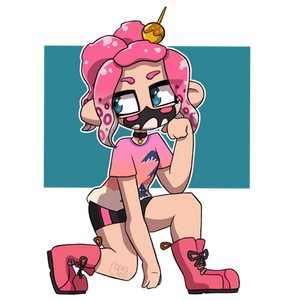 Pink (Art Trade for Punk-Pink)