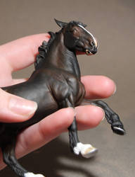 Painted Resin Horse