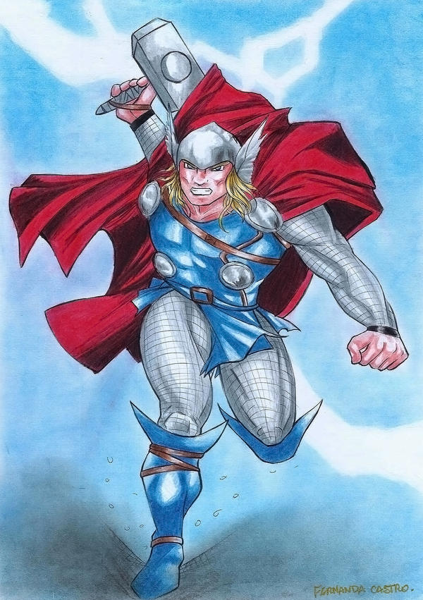 Thor Fanart by FlyingCatArtwork on DeviantArt