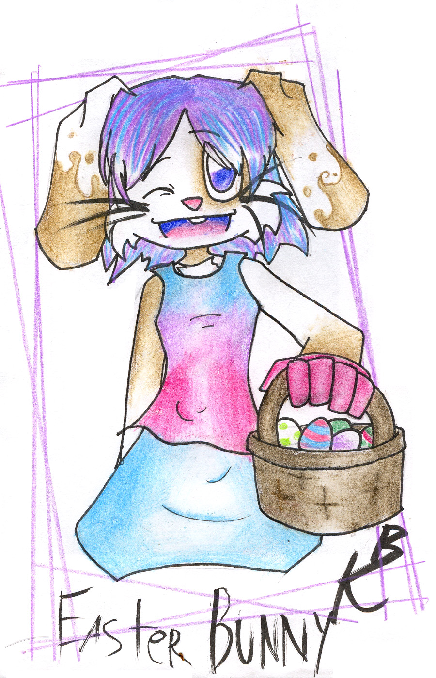 Female Easter Bunny :D by AnthroArtists on DeviantArt