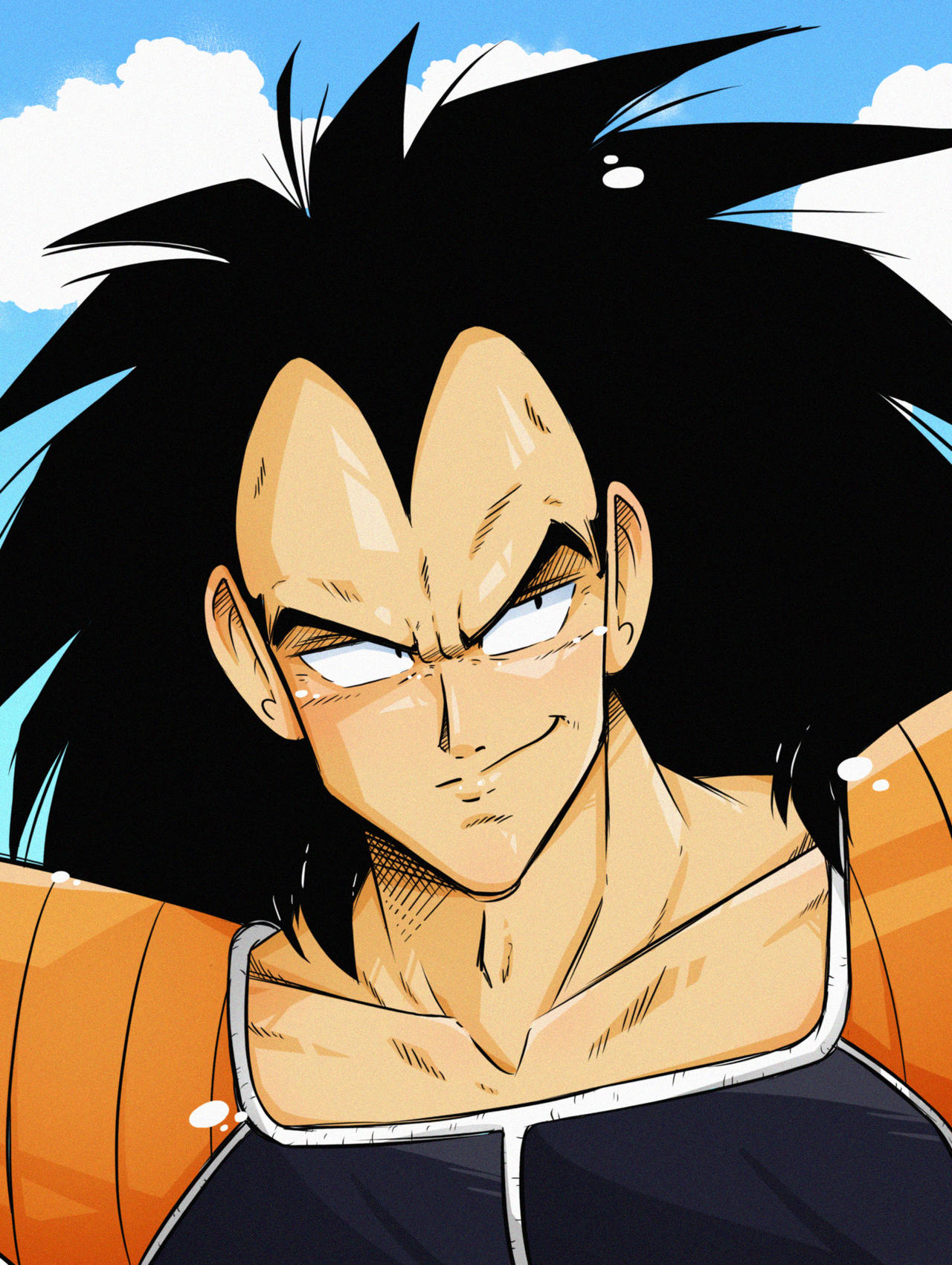 Raditz by Munzi on DeviantArt