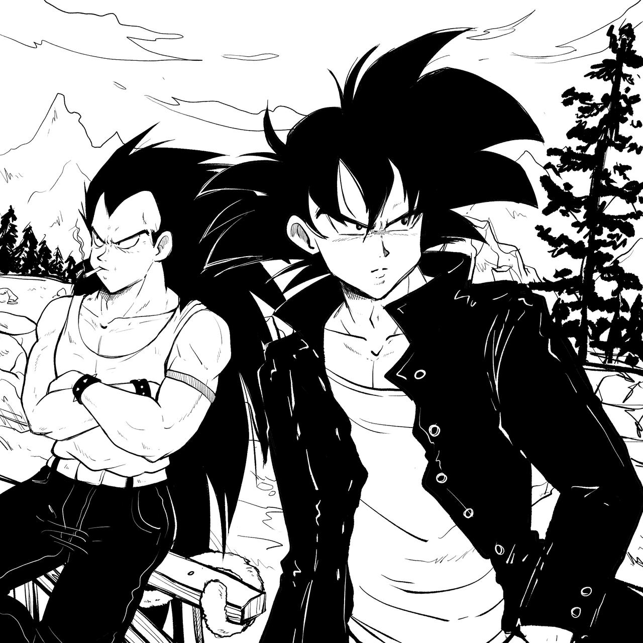 Raditz Turles Turles and Raditz by Munzi on DeviantArt