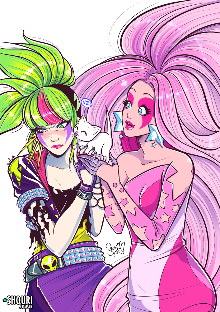 Jem and Pizzazz by ShouriMajo