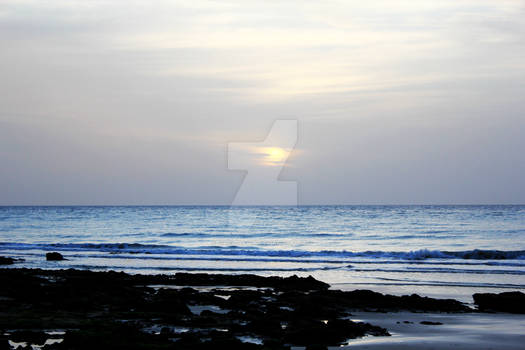 Cloudy Sun rise in fuerta