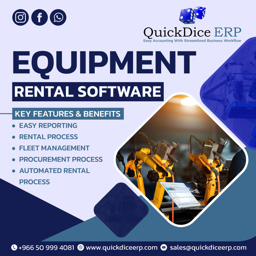 Equipment rental software by Quickdice on DeviantArt