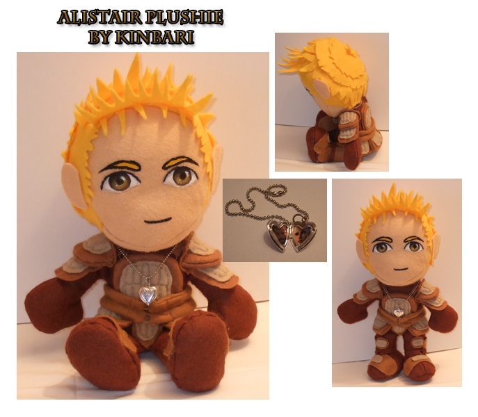 Dragon Age Alistair Plushie