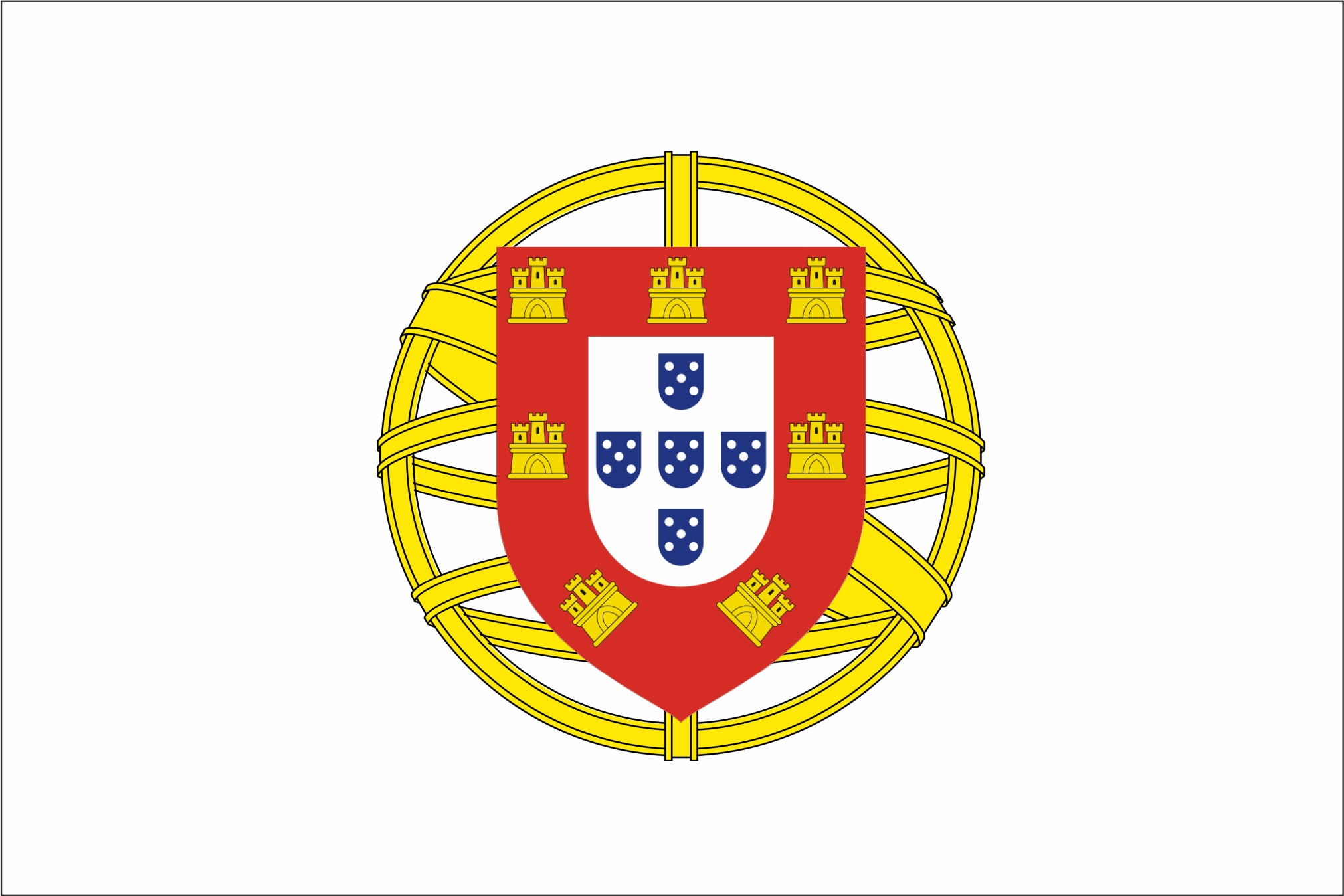 Cuál es el escudo de portugal