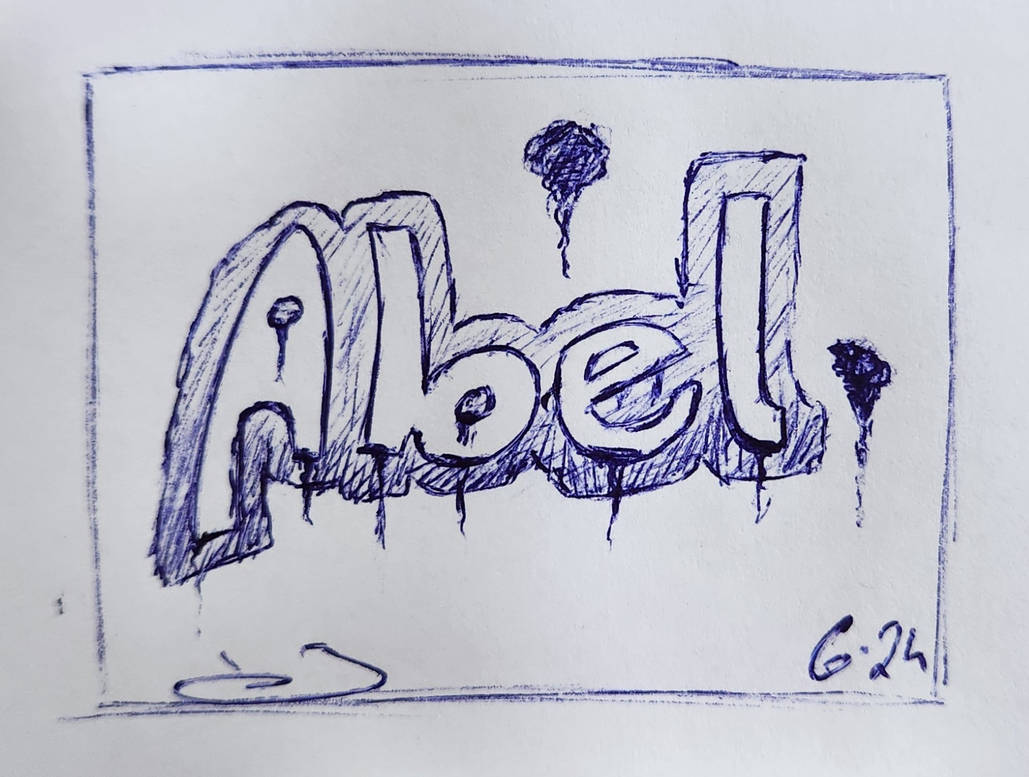 Abel Rios Lettering Abel by Gregcole74 on DeviantArt