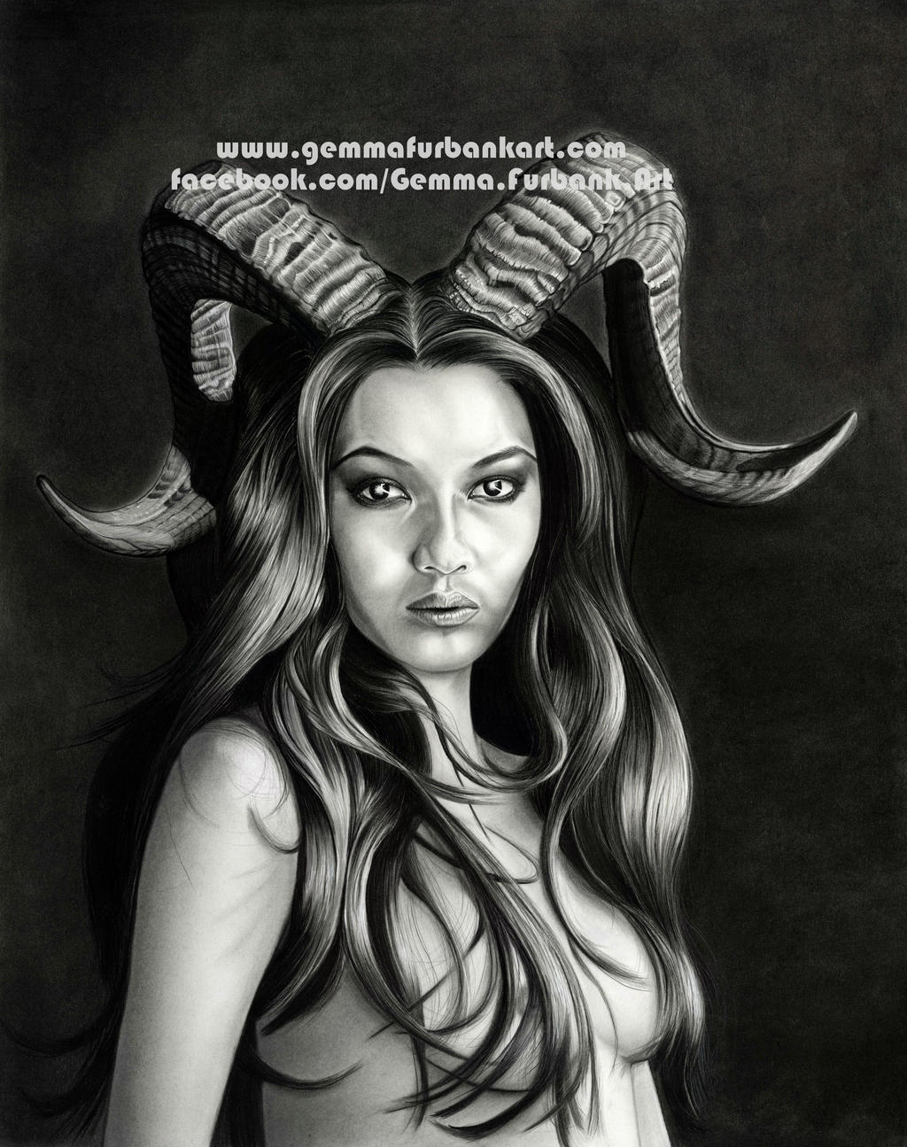Horned Goddess - Surrealism
