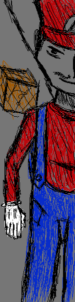 Quick Mario Quick Mario Drawing by GrimlyAce on DeviantArt