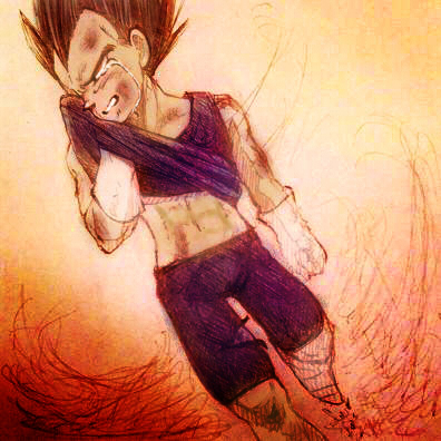 Crying Vegeta