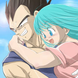 Vegeta and Bulma3