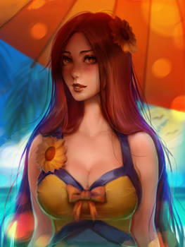 Pool party Leona