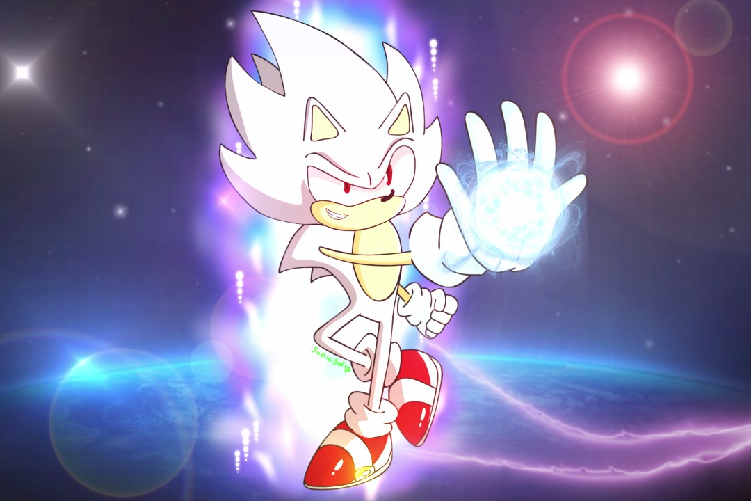 hyper sonic in sonic X by sonicblast43o9 on DeviantArt