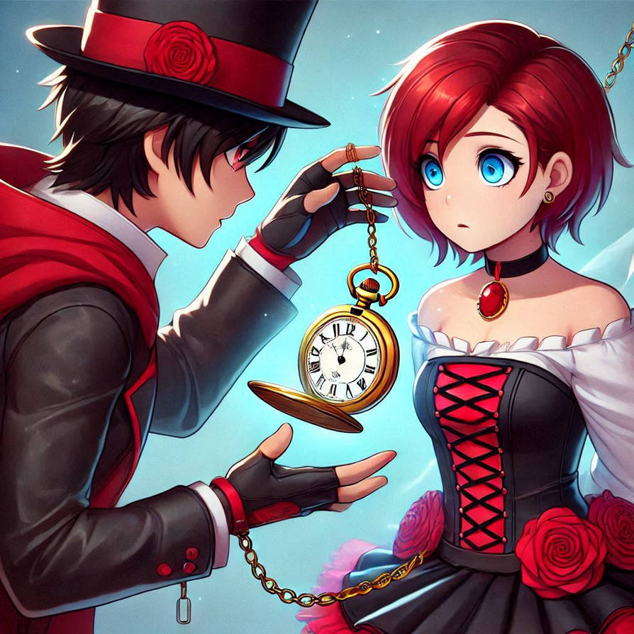 Ruby meets a stranger by Furriley on DeviantArt