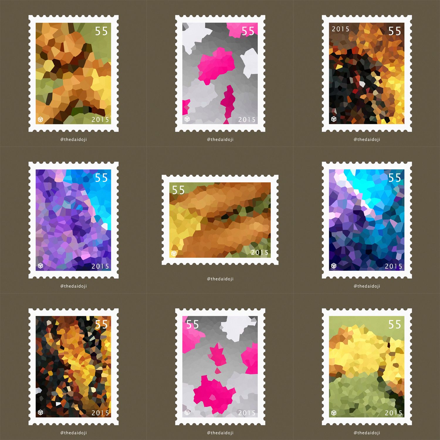 Postage Stamps - The CRYSTALLIZE Collection