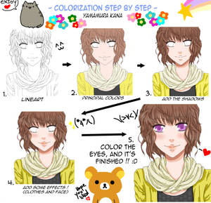 Colorization step by step !