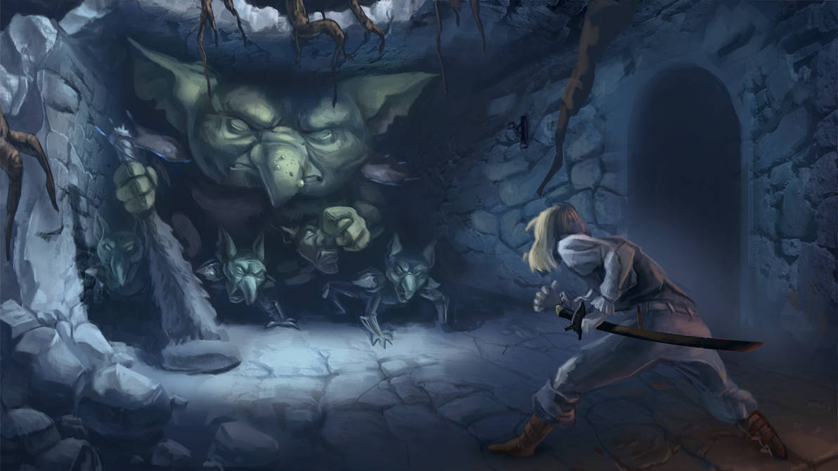 Dungeon Crawler Concept by Ruffu