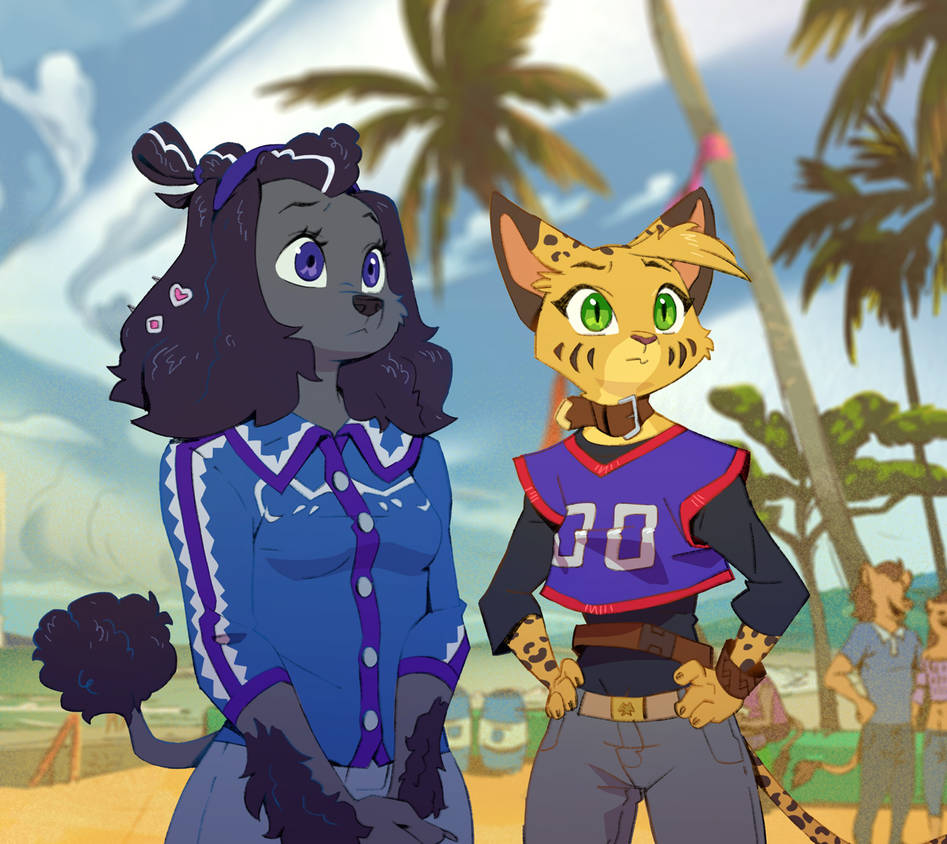 Pepper and Lini by Ruffu on DeviantArt