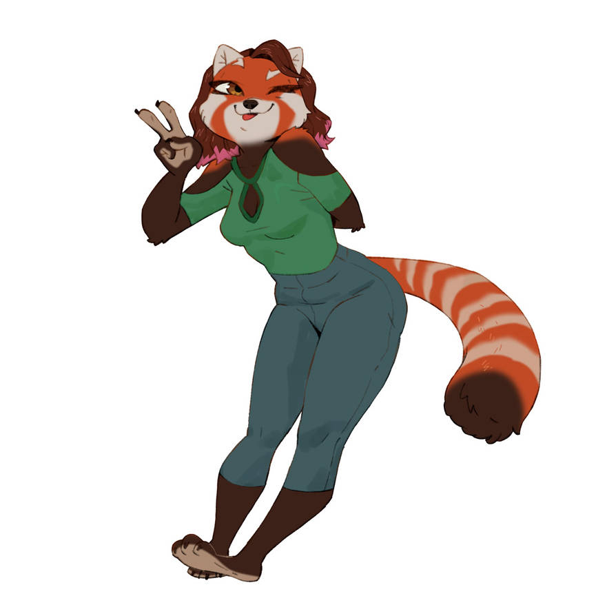 Red Panda by Ruffu on DeviantArt