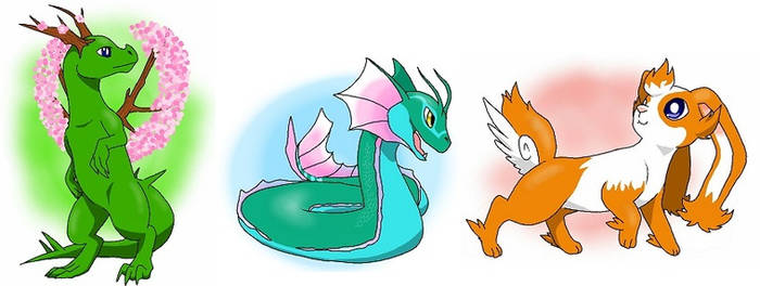 Fakemon Starters 2