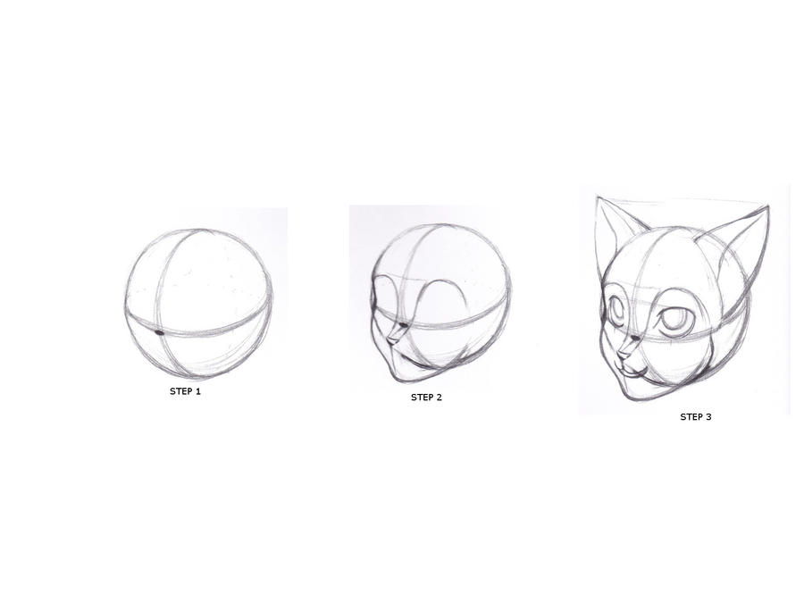 How To Draw A Furry Cat Head Howto Techno