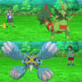 Batalla De Megaevolucion, Sceptile Contra Metagros