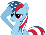 Rainbow Dash USA by browen2o