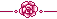 Pixel Rose Divider - Rainbow