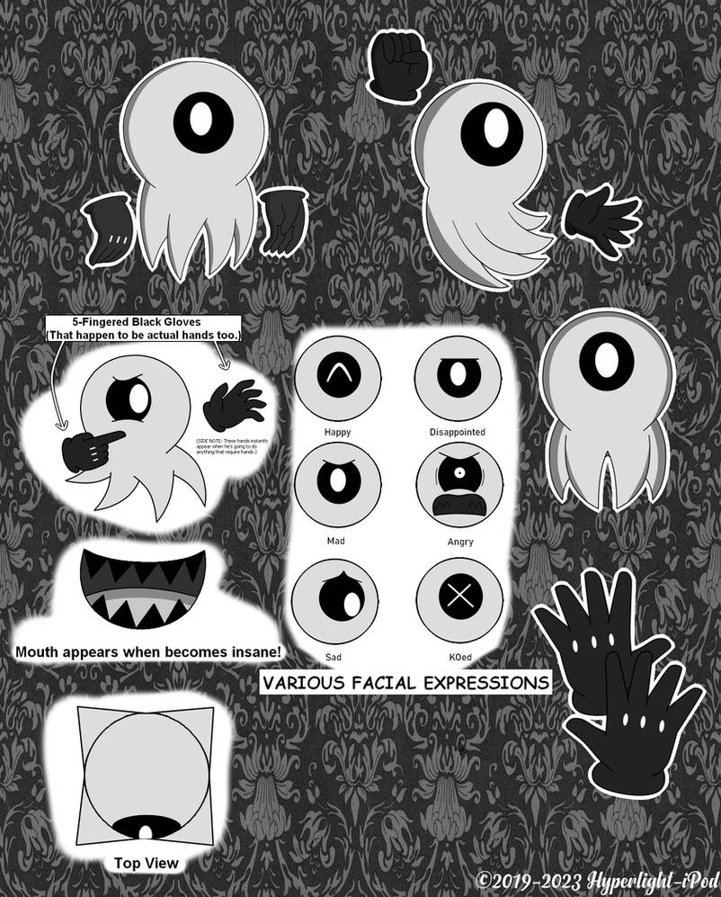Ghost Walker (OFFICIAL REFERENCE SHEET) by Hyperlight-iPod on DeviantArt