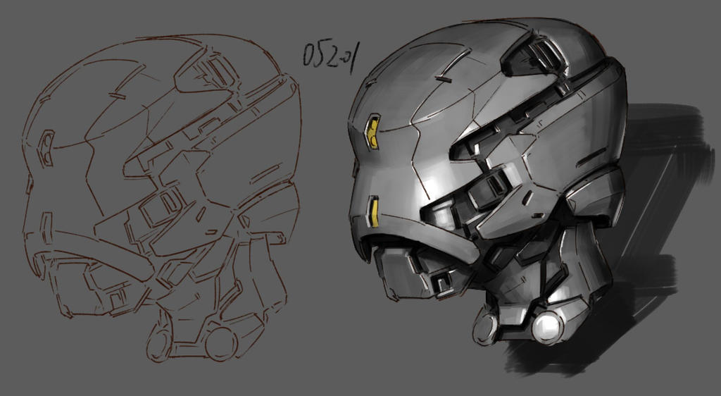 Bot Head Robot Head 052-01 by koviantkort on DeviantArt
