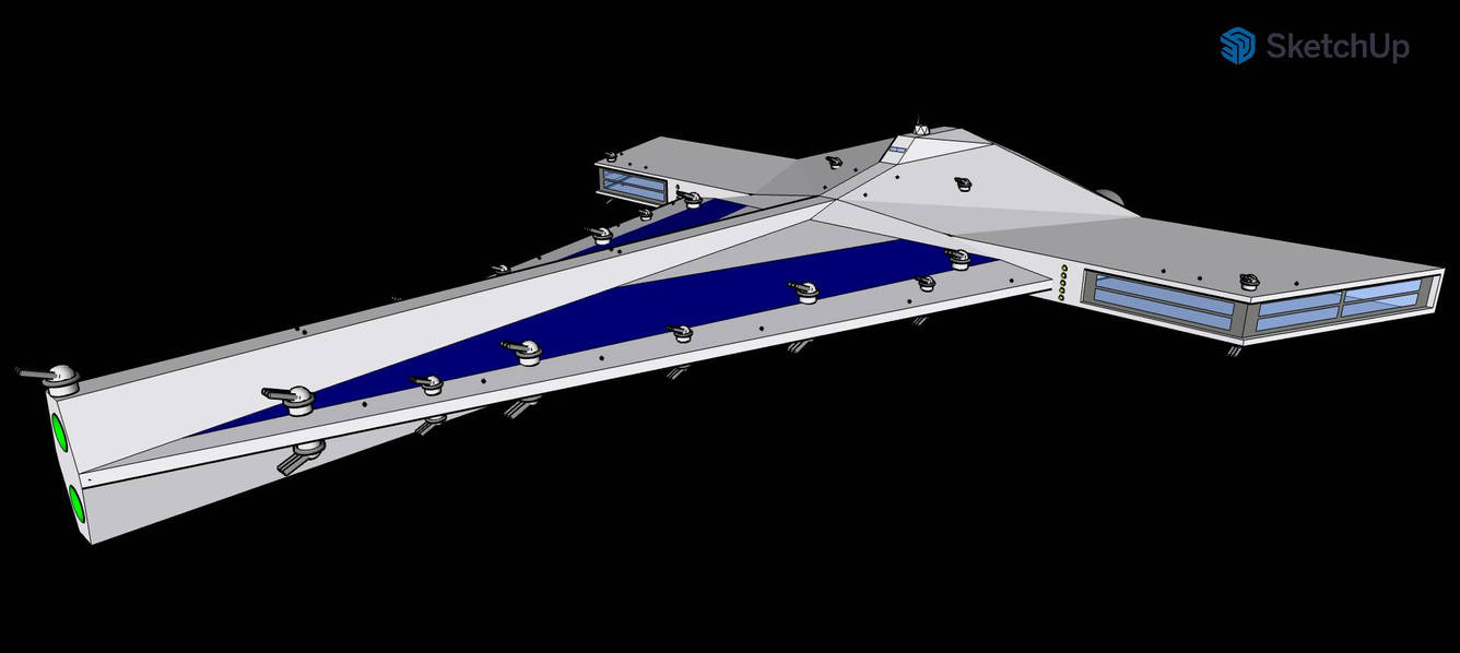 Bsg Rigel Rigel-class Battlestar (Redesign) by DarthStarsky on DeviantArt