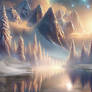 Frosty Lake Winter Landscape by DMS - 03-06-26