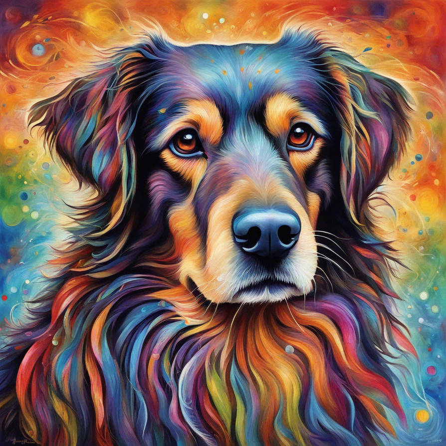 Colorful Dog
