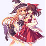 reimu and marisa