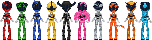 Core Rangers Dolls RavieDolls - Hobbyist, Digital Artist | DeviantArt
