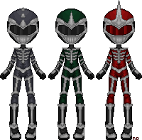 Skeleton Power Rangers PRA - Skeleton Rangers by RavieDolls on DeviantArt