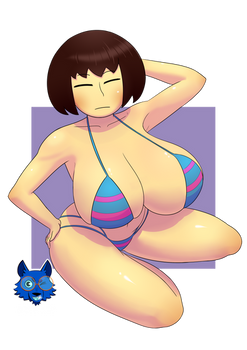 Frisk (OLD and Busty version)