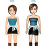 Jill Valentine - dolls comparision