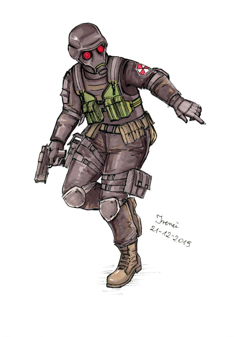 HUNK - Resident Evil 2 by irenei on DeviantArt