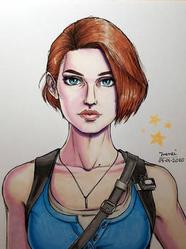 Jill Valentine - portrait