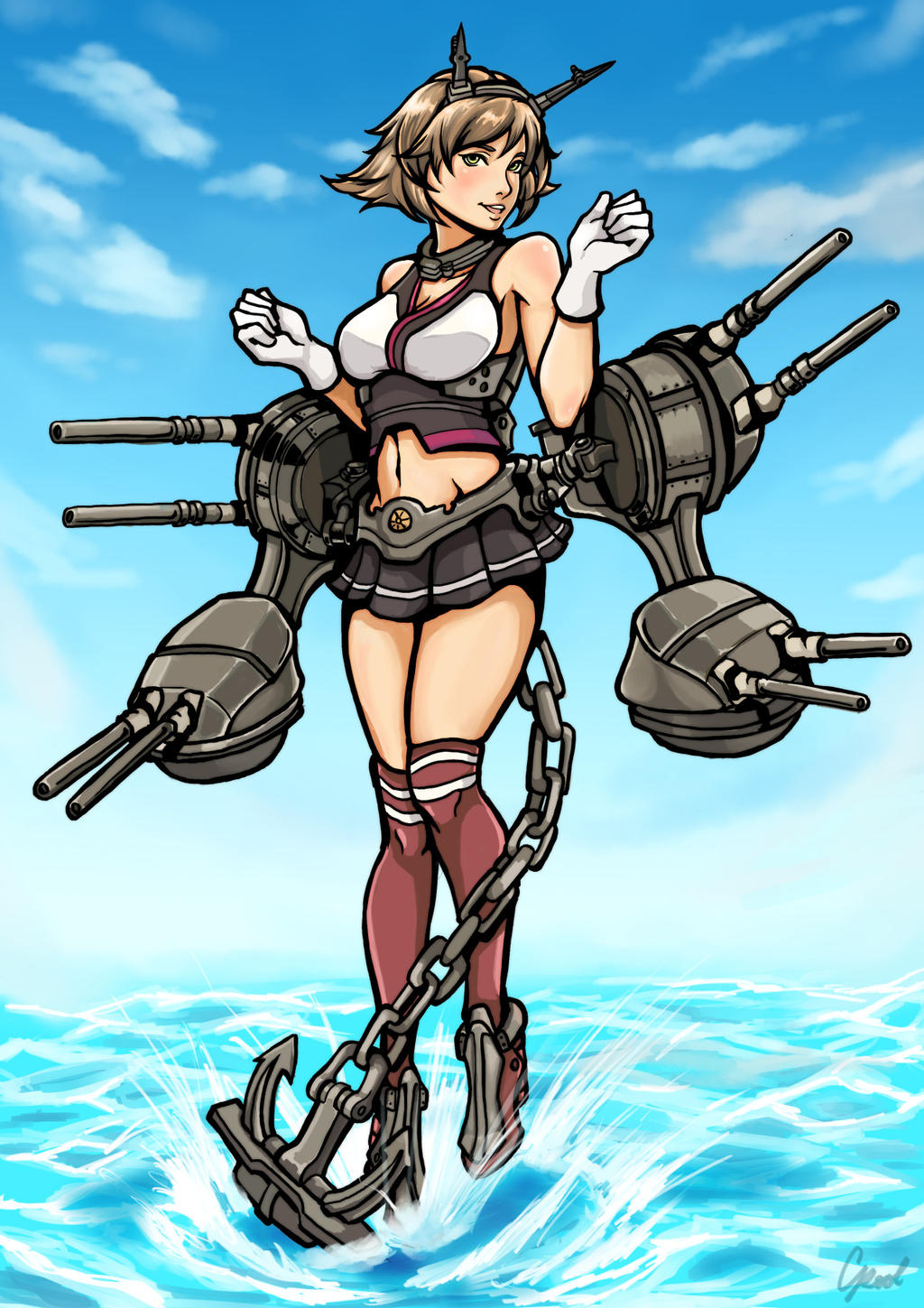 Kancolle Battleship Mutsu