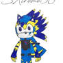 Axel The Aura Hedgehog ((Gift))