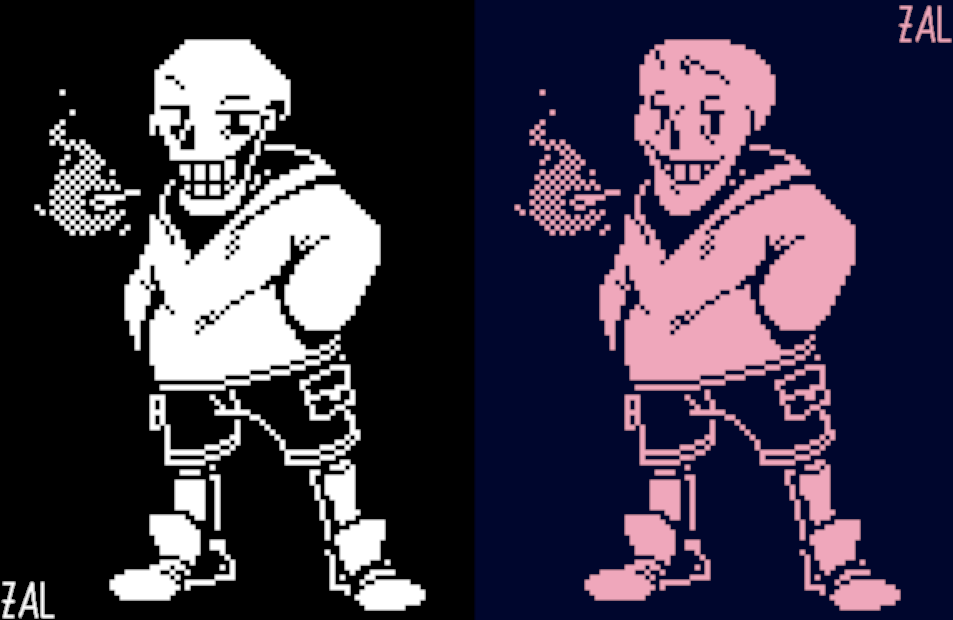 Canon Dusttale Sans and Papyrus - Dusttale by ZalCuzIdk on DeviantArt