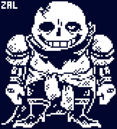 Pixilart - Dust Ink Sans by ZachUndertaleAU