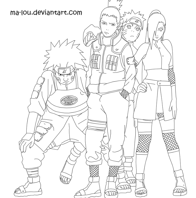 Top 10 Naruto Characters by kurtklaineblaine on DeviantArt