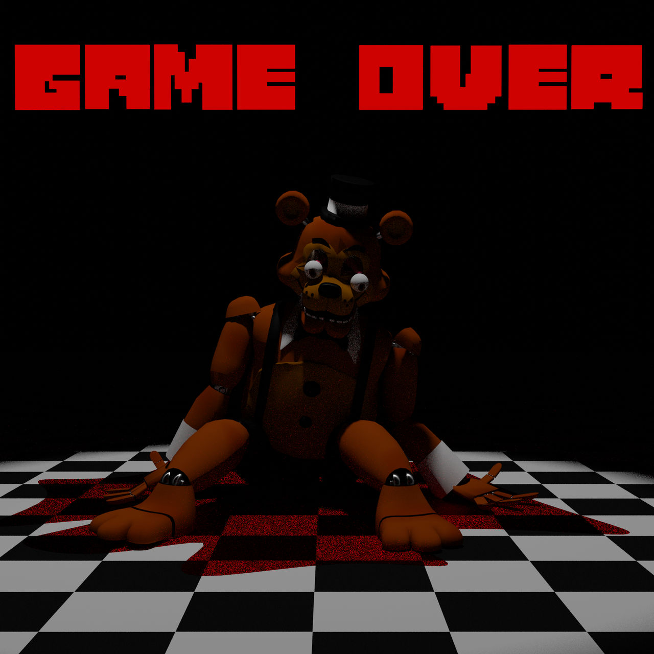 FNaF GAME OVER by glazuki on DeviantArt